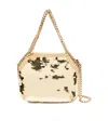 Stella Mccartney Falabella Oversized Sequin Mini Tote Bag In Nude