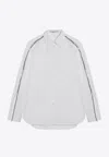 Stella Mccartney Falabella Shirt With Chains In White