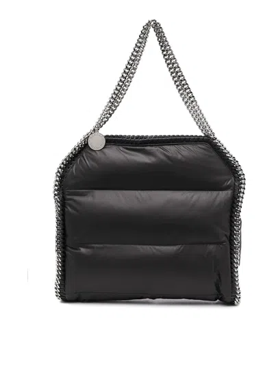 Stella Mccartney Falabella Padded Tote Bag In Black