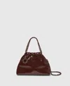 Stella Mccartney Falabella Patent Drawstring Crossbody Bag