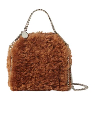 Stella Mccartney Falabella Mini Tote Bag In Brown