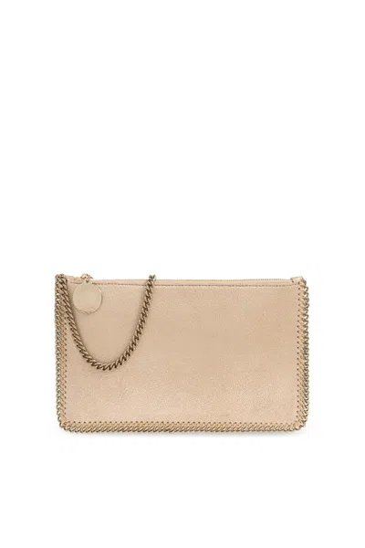 Stella Mccartney Falabella Pochette Bag In Neutral