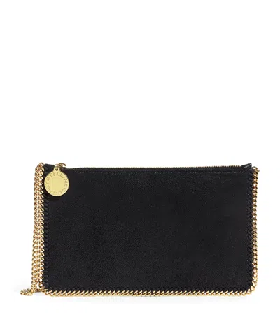 Stella Mccartney Falabella Pochette Shoulder Bag In Black