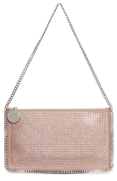 Stella Mccartney Falabella Pochette Shoulder Bag In Pink