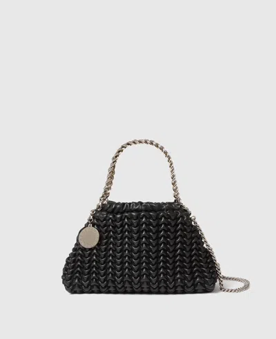 STELLA MCCARTNEY FALABELLA POPCORN DRAWSTRING CROSSBODY BAG
