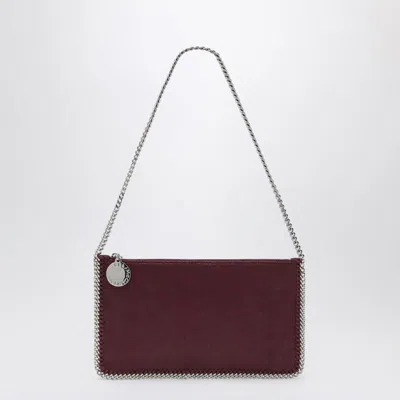 Stella Mccartney Falabella Pouch In Plum Color With Chain