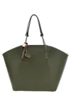 Stella Mccartney Falabella Re-edition Tote Bag In Green