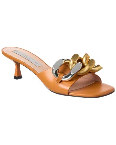 Stella Mccartney Falabella Sandal In Brown