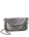 STELLA MCCARTNEY STELLA MCCARTNEY FALABELLA SATIN CARD CASE ON CHAIN