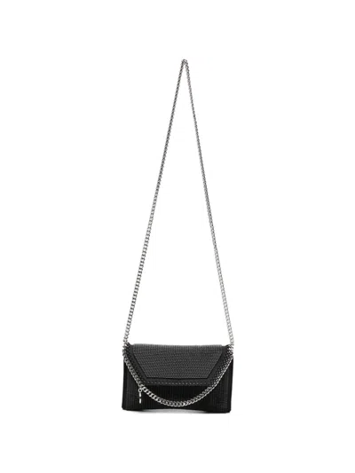 Stella Mccartney Falabella Sequin-embellished Shoulder Bag In Pink