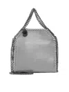 Stella Mccartney Falabella Shaggy Deer Mini Tote Bag In Gray