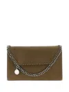 Stella Mccartney Falabella Shaggy Shoulder Bag In Brown