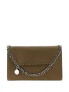 Stella Mccartney Falabella Shaggy Shoulder Bag In Green