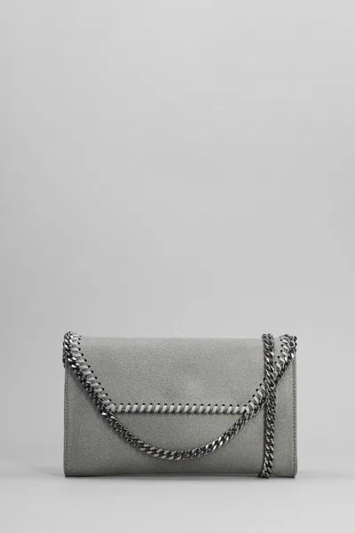 Stella Mccartney Falabella Shoulder Bag In Gray