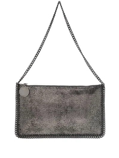 Stella Mccartney Falabella Shoulder Bag In Silver