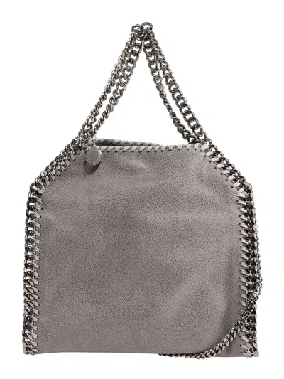 Stella Mccartney Falabella Shoulder Bag In Light Grey