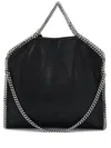 Stella Mccartney Borsa Tote Falabella Fold Over In Black