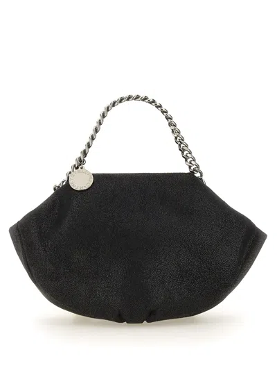 Stella Mccartney Shoulder Bag In Black Polyester
