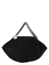Stella Mccartney Shoulder Bag In Black Polyester In Black