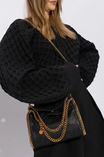 Stella Mccartney Falabella Shoulder Bag In Black