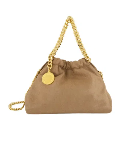 Stella Mccartney Falabella Shoulder Bag In Brown
