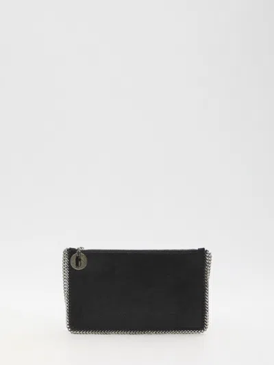 Stella Mccartney Falabella Shoulder Bag Clutch In Black