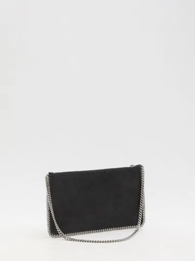 Stella Mccartney Falabella Shoulder Bag Clutch In Black