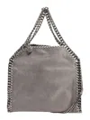 Stella Mccartney Faux Leather Shoulder Bag In Grey