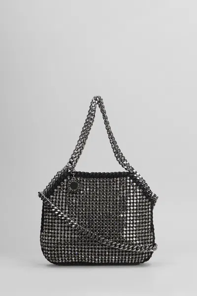 Stella Mccartney Falabella Shoulder Bag In Black Polyamide