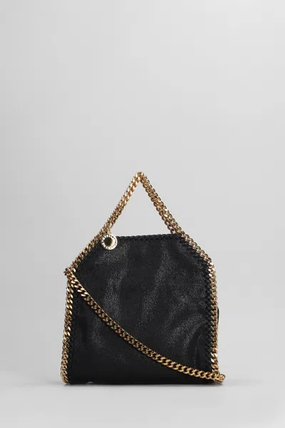 Stella Mccartney Falabella Shoulder Bag In Black Polyester