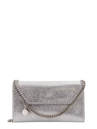 Stella Mccartney Falabella Shoulder Bag In Silver