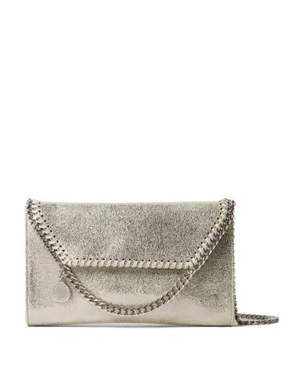 Stella Mccartney Falabella Shoulder Bag In Silver