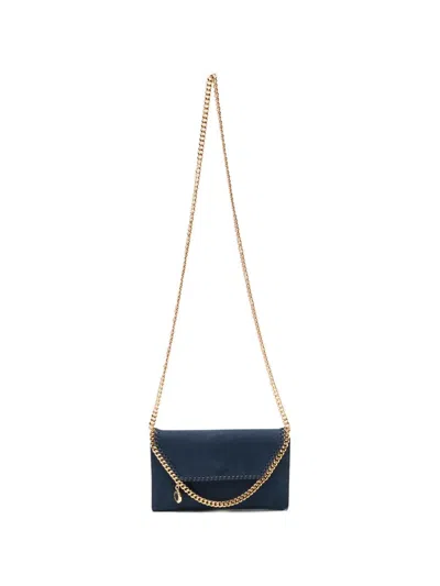 Stella Mccartney Falabella Shoulder Bag With Chain Trim In Brown