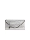 Stella Mccartney Falabella Chain-strap Satchel Bag In Silver