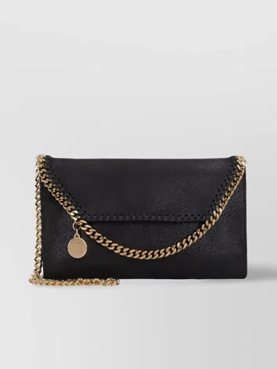 Stella Mccartney Falabella Small Crossbody Bag In Black