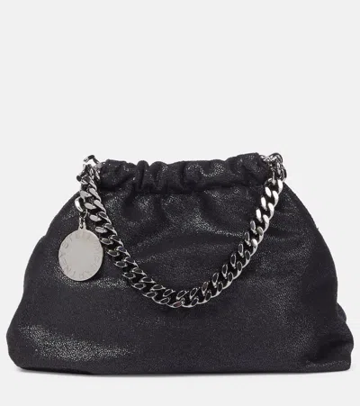 Stella Mccartney Tote Falabella Small Aus Lederimitat In Schwarz