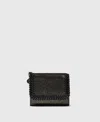 Stella Mccartney Falabella Small Flap Wallet In Black