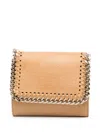 Stella Mccartney Falabella Small Flap Wallet Light Gold Chain Accessories