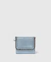 Stella Mccartney Falabella Small Flap Wallet In Multi