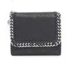 STELLA MCCARTNEY FALABELLA SMALL FLAP WALLET TRIFOLD WALLET FAKE LEATHER