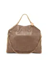 Stella Mccartney Falabella Small Tote In Brown