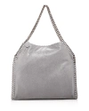 Stella Mccartney Falabella Small Tote In Light Gray