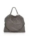 Stella Mccartney Falabella Small Tote In Gray