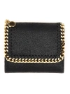 Stella Mccartney Falabella Flap Wallet Accessories In Black