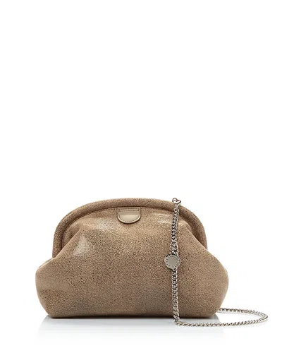 Stella Mccartney Falabella Soft Convertible Clutch In Neutral