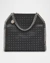 Stella Mccartney Falabella Studded Chain-trim Vegan Leather Tote Bag In Black