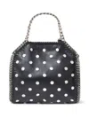 Stella Mccartney Mini Falabella Studded Tote Bag In Black