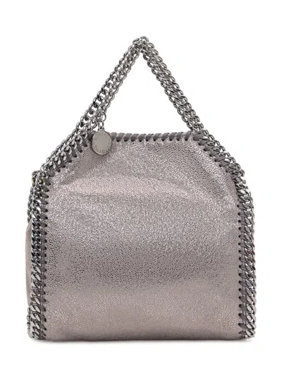 Stella Mccartney Falabella Tiny Bag In Gray