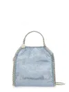 Stella Mccartney Mini Falabella Tote Bag In Blue
