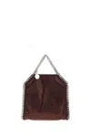 Stella Mccartney Falabella Tiny Bag In Brown